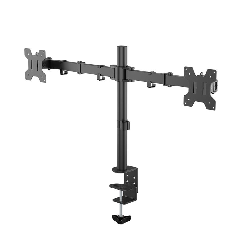 Napofix® DM1200H – Dual Horizontal Monitor Desk Mount 13" to 32"