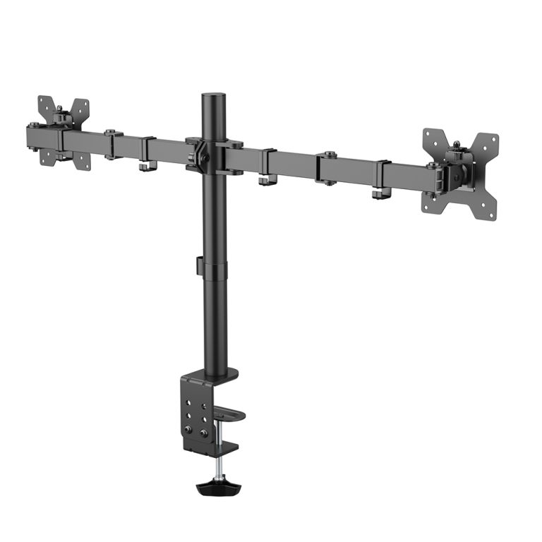 Napofix® DM1200H – Dual Horizontal Monitor Desk Mount 13 to 32 Universal office desk Dual : twin monitor arm best value and best prices in Ireland