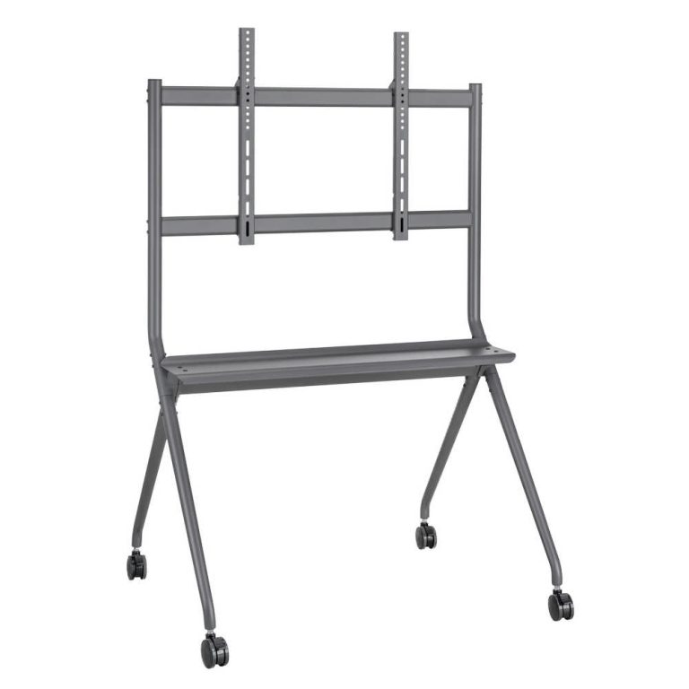 Warranty: 3 yearsWheels: 4 (4BW)Detachable VESA: YesShelf and Tray: 1x AV (10kg)Finishing: EpoxyMain color: Grey