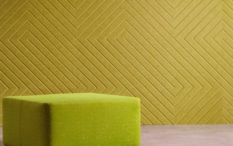 Acousound PET V-Groved Soundproofing Panels Acoustic Panels 3D Sound Absorbing Wall Panels
