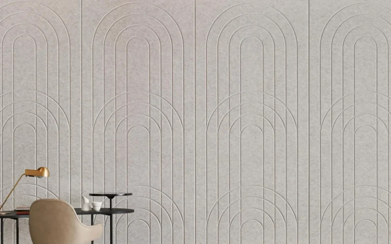 PET Acoustic Panels: High-Performance Sound Absorption Enhance your environment with our PET acoustic material, the professional choice for high-density sound control. Engineered from recycled polyester fibers, these panels use friction to dissipate sound waves, effectively eliminating unwanted echo and background noise. Why Choose Our PET Polyester Acoustic Panels? Best Value in Ireland: We offer the highest quality PET acoustic panels in Ireland at competitive prices, balancing premium performance with a cost-benefit advantage. Proven Noise Reduction: Drastically reduces reverberation and boosts speech intelligibility in busy spaces. Eco-Friendly & Safe: Manufactured from recycled PET bottles, our boards are 100% VOC-free and safe for any indoor setting. Durable ROI: Enjoy long-term durability and low maintenance costs while improving energy efficiency and occupant comfort. Tailored Solutions for Every Irish Environment Our custom PET polyester acoustic panels provide a versatile solution for diverse sectors across Ireland: Education & Corporate: Ideal for classroom acoustic panels and office meeting rooms to improve focus and productivity. Entertainment & Public Spaces: Perfect for theaters, auditoriums, and gyms where controlling reverberation is essential. Healthcare & Residential: Minimize noise pollution in hospitals for better healing or upgrade your home theater for a cinematic sound experience. Physical Training: High-impact, moisture-resistant panels that reduce echo in fitness studios and sports halls. Get the best value PET acoustic panels in Ireland and transform your space today. Technical Specifications: 9mm PET Acoustic Wall Panels Our 9mm stocked range offers the best value PET acoustic panels in Ireland, combining safety-certified performance with sustainable design. Feature Specification Material 100% Recycled Polyester (PET) Standard Dimensions 2440mm x 1220mm Thickness 9mm (Custom sizes available) Weight 1700g/m² – 2700g/m² Acoustic Rating (NRC) 0.3 – 0.6 Fire Safety Rating ASTM E84 Class A / EN 13501 Class B Sustainability OEKO-TEX® 100 Standard (VOC-free) Color Options Vibrant colors available in stock