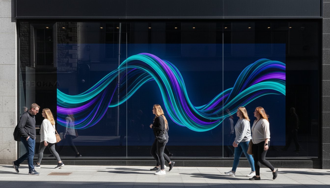 LCD vs LED for Window Displays: The 2026 Commercial Guide for Irish Retailers