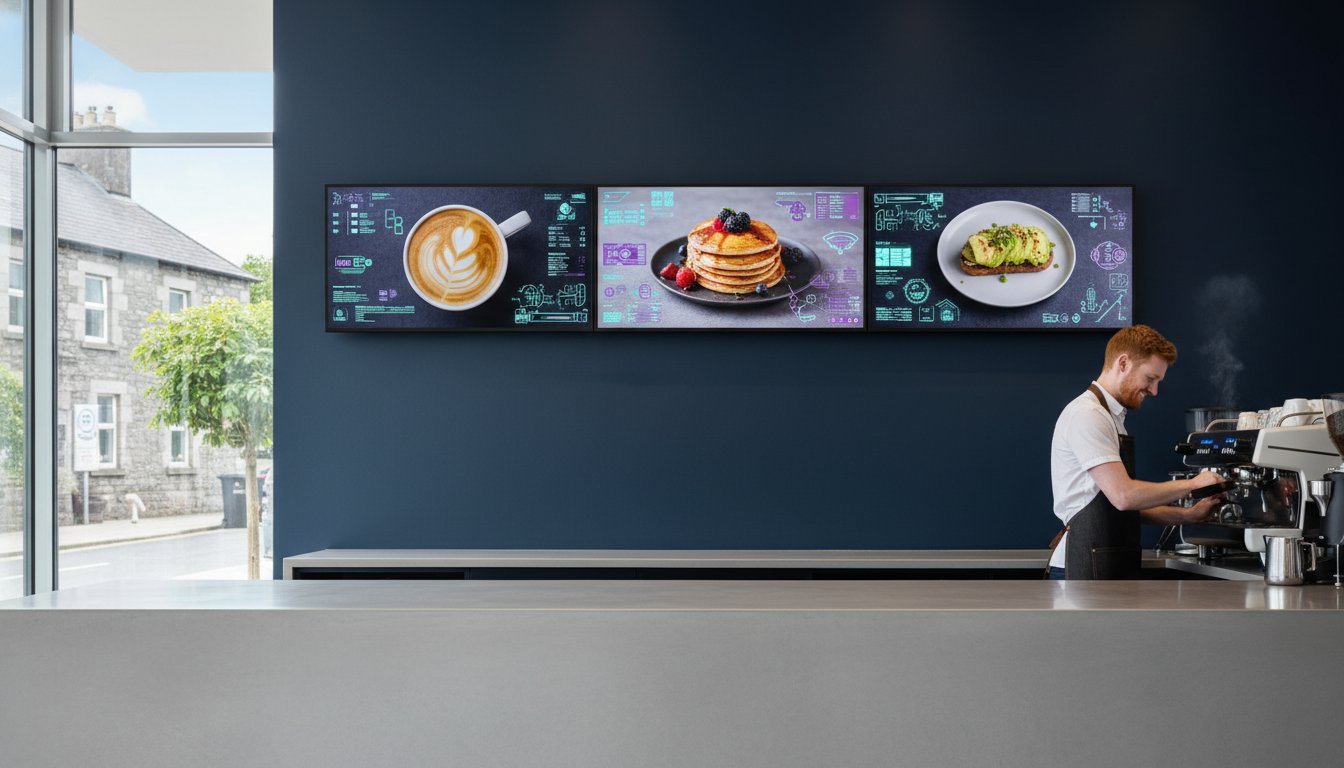 Digital Menu Board Pricing Ireland: The 2026 Buyer’s Guide to Costs and ROI