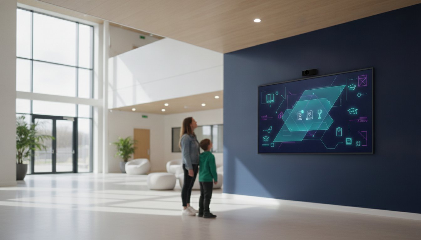 Digital Display for School Reception Area: The 2026 Guide for Irish Education