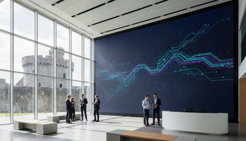 Corporate Communication Screens Ireland: The 2026 Workplace Guide