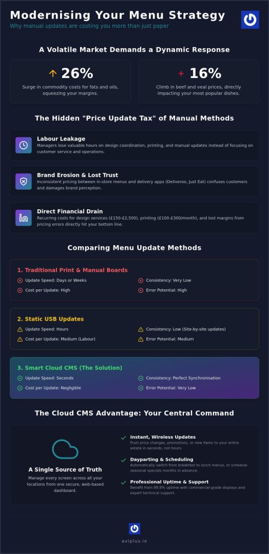 How to Update Restaurant Menu Prices: 2026 Digital Guide