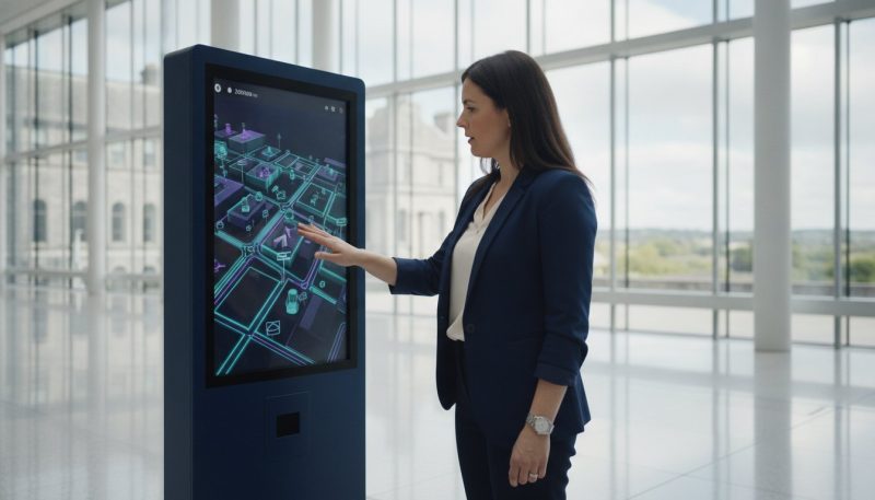 Interactive Wayfinding Kiosks Ireland: The 2026 Business Guide
